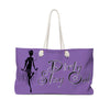 Weekender Overnight Bag Purple